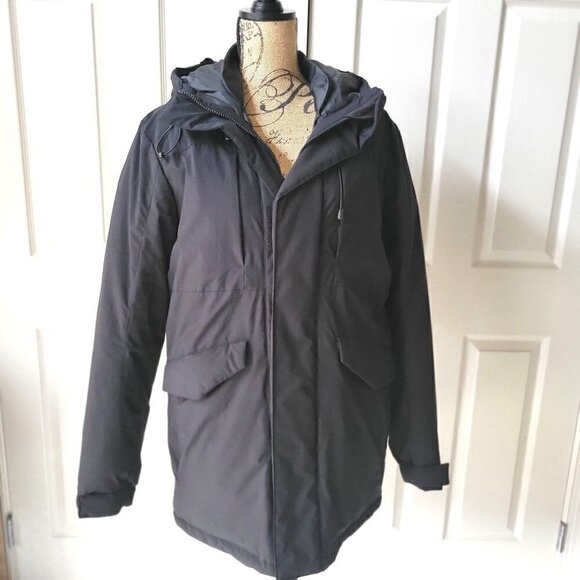 MICHAEL STRAHAN MSX Hooded Lightweight Navy Jacket- S - Picture 2 of 9